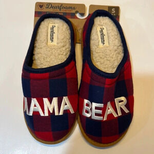Dearfoams Women’s Matching Family Mama Bear Slippers